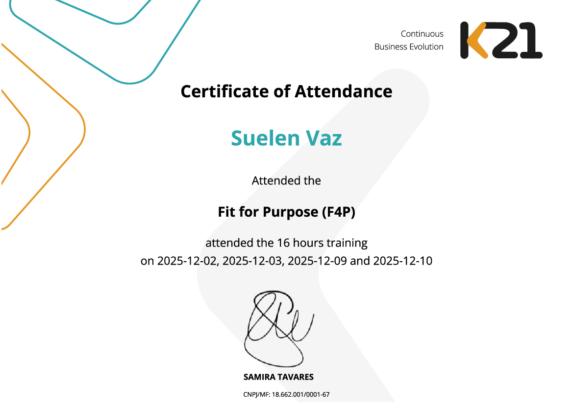 Certificado K21